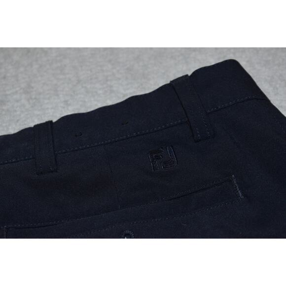Footjoy Golf Pants Mens Size 30 x 32 Blue Performance Polyester Flat Front - Picture 4 of 6